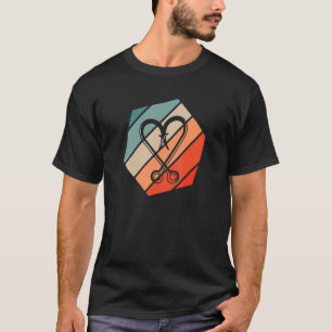 Fishing Hooks Retro Style Vintage 1 T-Shirt