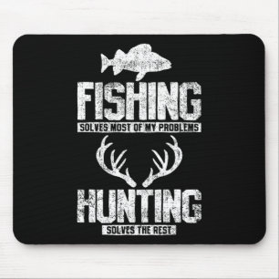 Fishing Hunting Mouse Pad