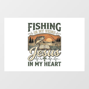 Fishing In My Veins Jesus In My Heart Vintage