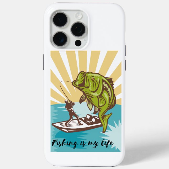 fishing is my life Case-Mate iPhone case (Back)