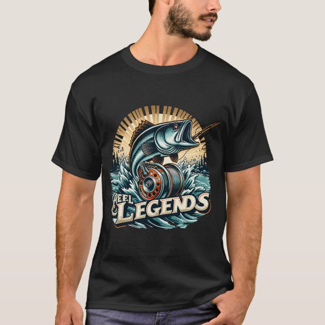 Fishing Is My Passion T-Shirt (Front)