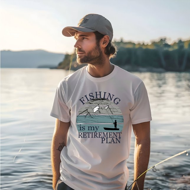 fishing is my retirement plan vintage T-Shirt (Creator Uploaded)