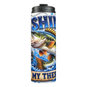 Fishing is my Therapy Thermal Tumbler