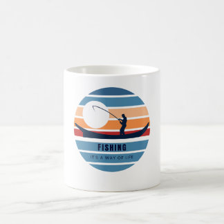 fishing It's a Way of Life Coffee Mug
