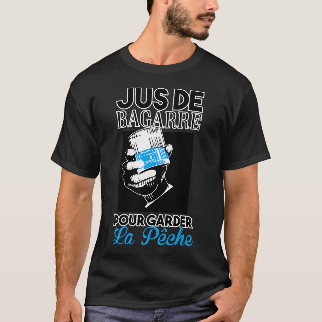 Fishing Juice Design T-Shirt (Front)
