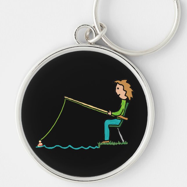 Fishing Key Ring (Front)