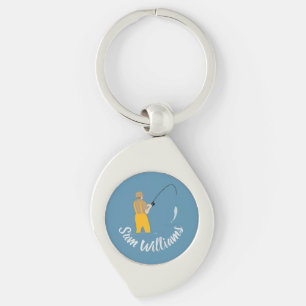 Fishing Key Ring