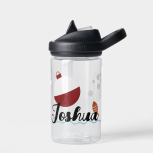 Fishing Kids Name Water Bottle