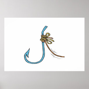 Fishing Knot Poster