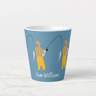 Fishing Latte Mug