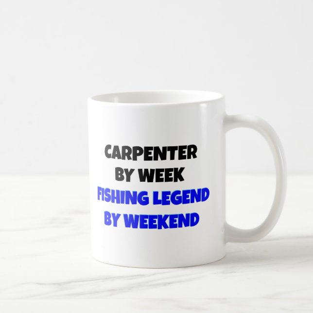 Fishing Legend Carpenter Coffee Mug (Right)