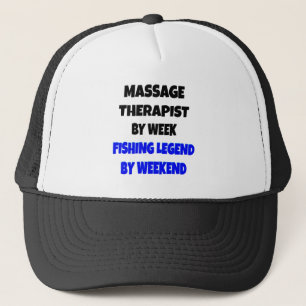 Fishing Legend Massage Therapist Trucker Hat