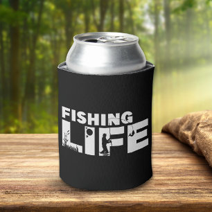 Fishing Life Funny Fishing Can Cooler