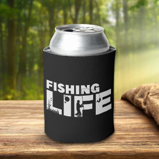 Fishing Life Funny Fishing Can Cooler