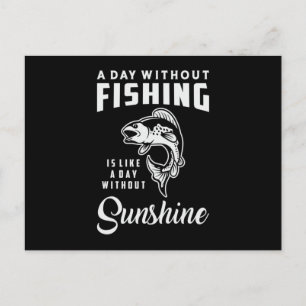 Fishing Love Fishing Rod Fisherman Fish Funny Gift Postcard