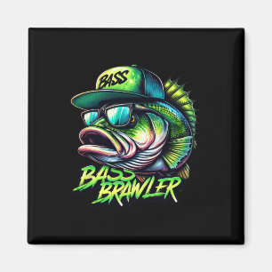 Fishing Lover Fisherman B Fishing Gift Fathers Day Magnet