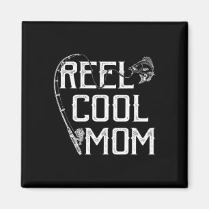 Fishing Lover Gift Reel Cool Mum Fisher Price Lovi Magnet