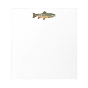 Fishing Lover  – Trout Fishing Design Notepad