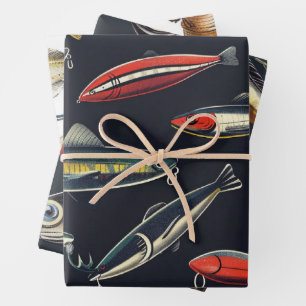 Fishing Lover Wrapping Paper Sheet