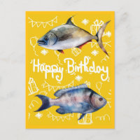 Fishing lovers birthday fishing