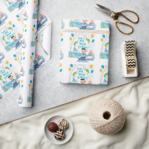 Fishing Lovers Birthday themed Wrapping Paper