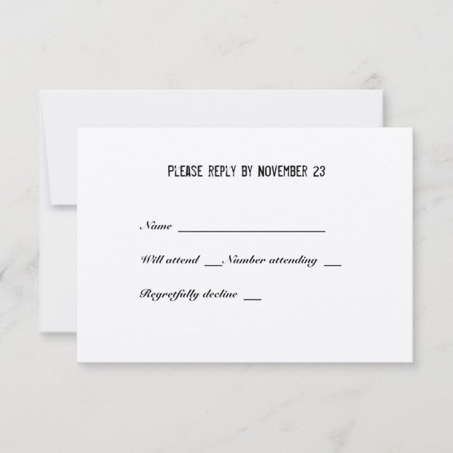 Fishing Lovers Great Catch rsvp with envelopes (Front)