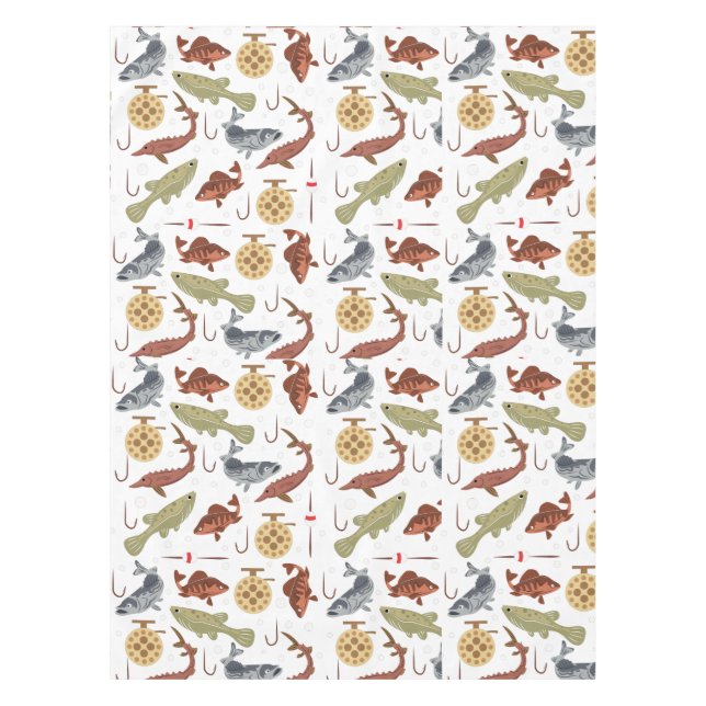 Fishing lovers  tablecloth (Front)