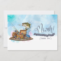 Fishing Lovers watercolor style