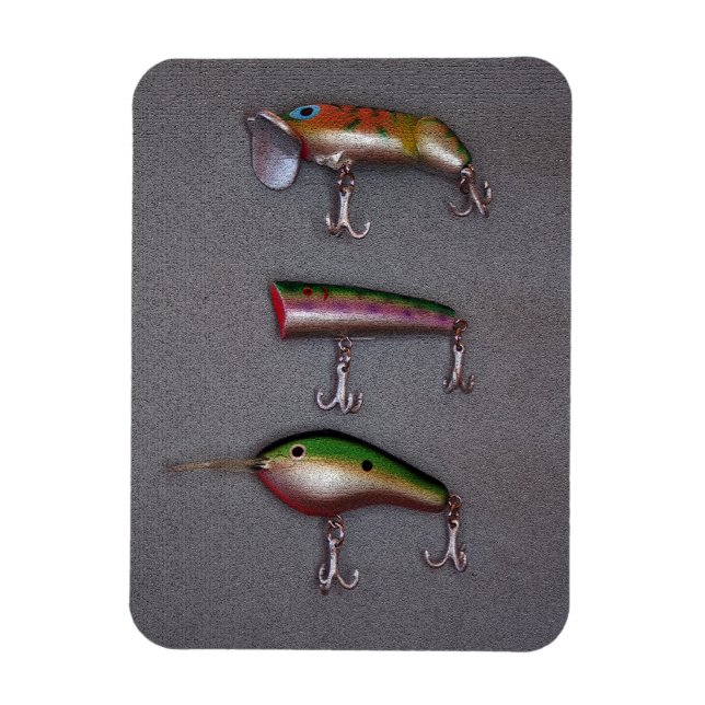 Fishing Lure Magnet (Vertical)