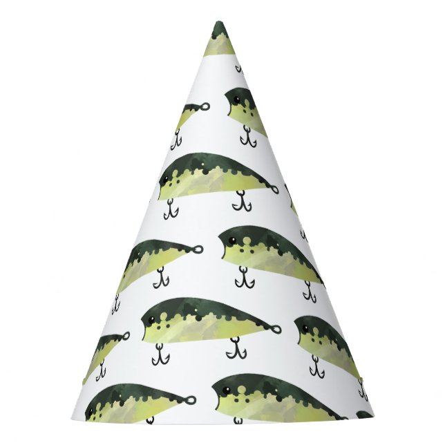 Fishing Lure Party Hat (Front)