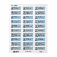 Fishing Lure Return Address Label