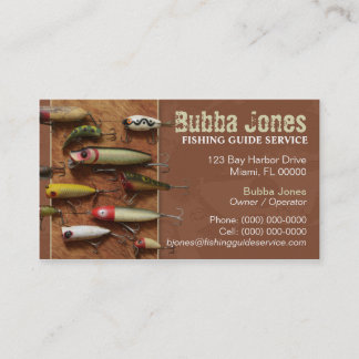 Fishing Lures Business Card