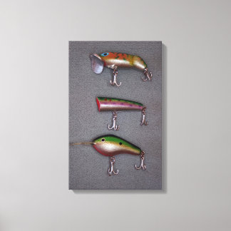 Fishing Lures Canvas Print