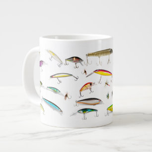 Fishing Lures Large Coffee Mug