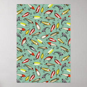 Fishing Lures Poster