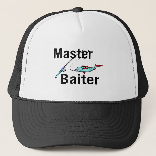 Fishing Master Baiter Trucker Hat (Front)