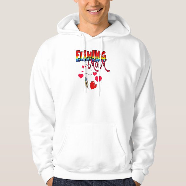Fishing Mum Apparel Hoodie (Front)