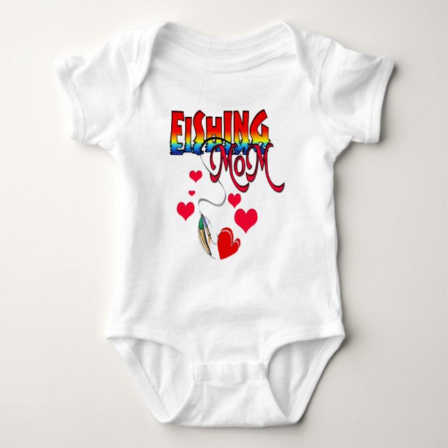 Fishing Mum Apparel T-Shirt (Front)