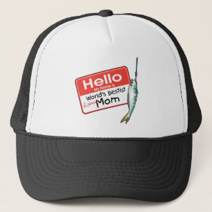 Fishing Mum Hello Trucker Hat