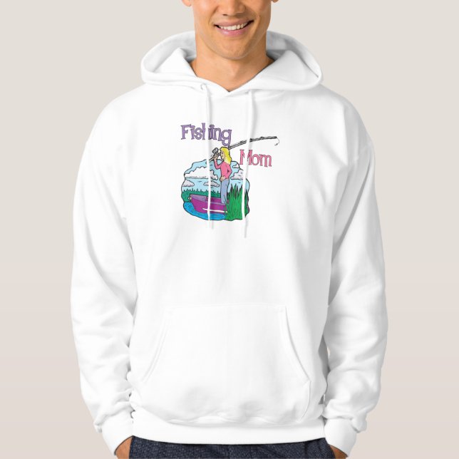 Fishing Mum Hoodie (Front)
