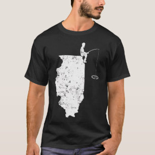 Fishing Mum IL Fishing Dad Bass Fishing Catfish Sh T-Shirt