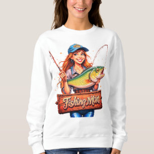 Fishing Mum Sweatshirt