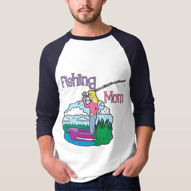 Fishing Mum T-Shirt (Front)