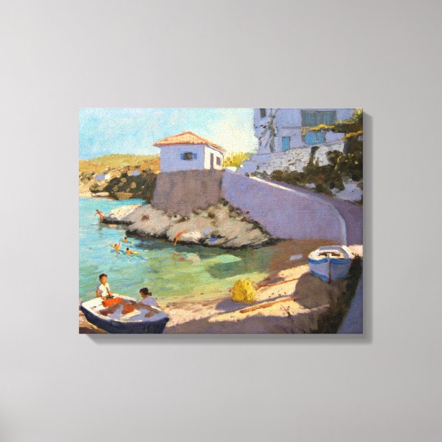 Fishing Nets Samos 2005 Canvas Print (Front)