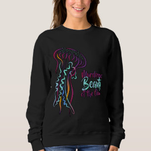 Fishing Of The Ocean Jellyfish  Sweatshirt