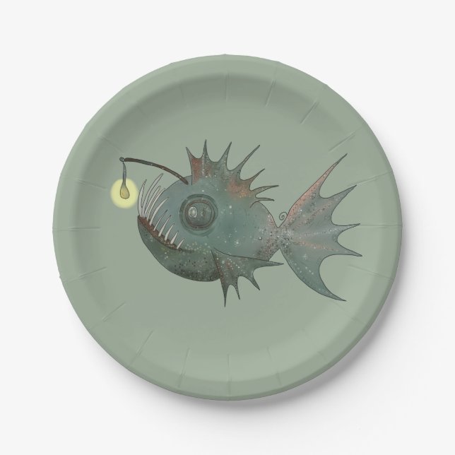 fishing paper plate (Front)