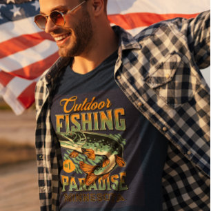 Fishing Paradise with Pike T-Shirt
