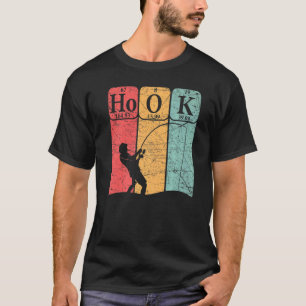 Fishing Periodic Table Elements Fisherman Nerdy T-Shirt