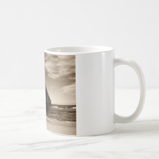 Fishing Pier Coffee Mug (Right)