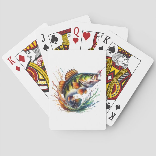 Fishing Playing Cards (Back)